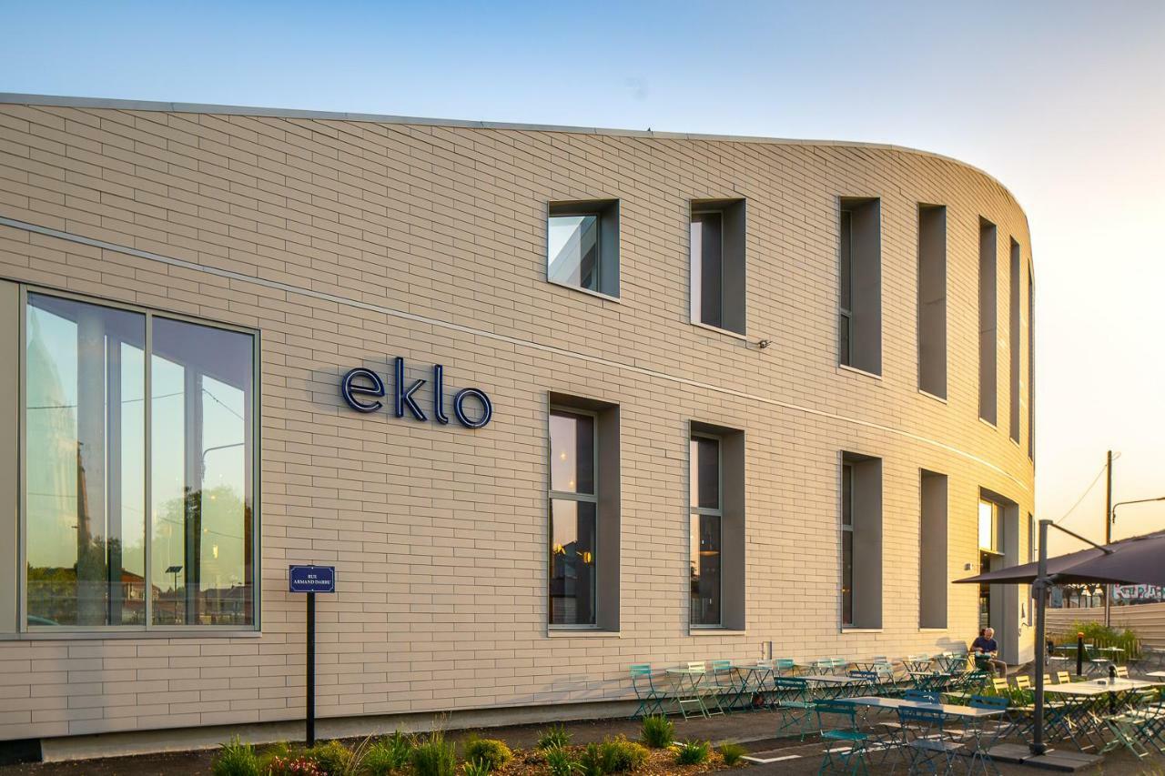 Hotel Eklo Bordeaux Centre Bastide Exterior foto
